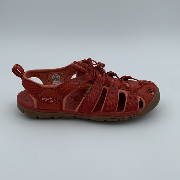 Keen woman’s size 9.5 pink and orange outdoor water hiking shoes - Picture 4 of 11